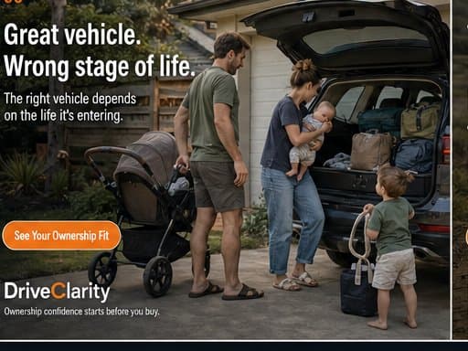 Australian household reconsidering whether a vehicle still fits the next stage of life